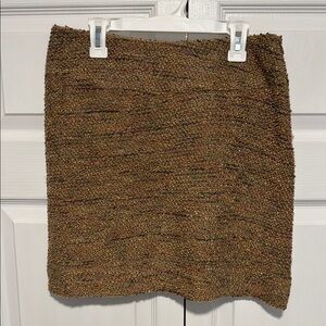The Limited Brown Tweed mini skirt